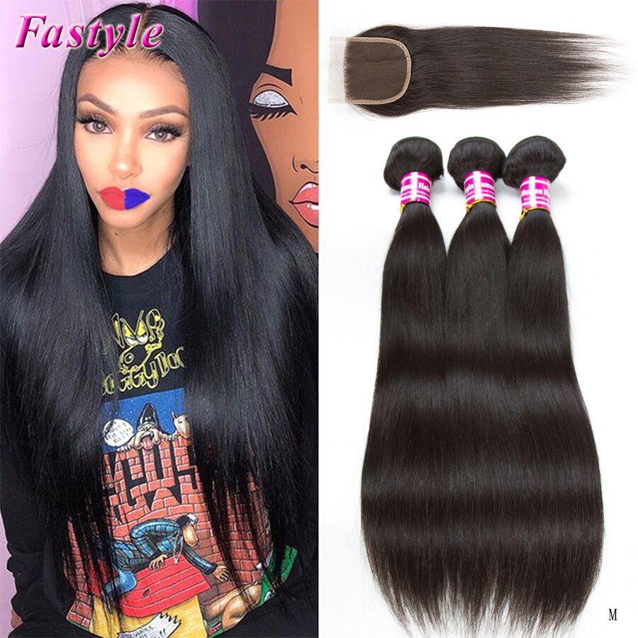 30 40 Inches Human Remy Hair Straight Bundles With ..